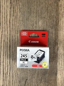 New Genuine Canon Pixma 245 XL Black Ink Cartridge OEM Factory Sealed - Photo 1/5