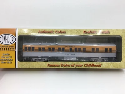 HO Con-Cor Denver & Rio Grande Western Ruby Canon Solarium Observation D&RGW - Image 1 of 4