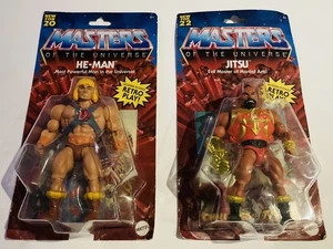 Masters of the Universe Origins He-Man & Jitsu 5,5" Actionfigur BRANDNEU - Bild 1 von 2