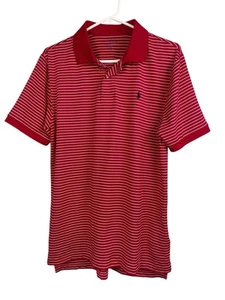 Polo Ralph Lauren Performance Boys 18-20 XL Polo Red/White Stripes Short Sleeve - Picture 1 of 7