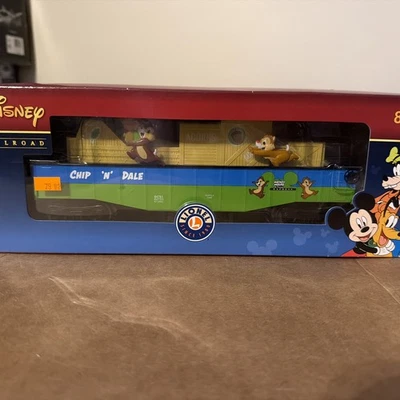 LIONEL  6-84761  DISNEY CHIP N DALE CHASING GONDOLA NEW IN BOX - Image 1 of 4