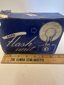 Vintage AGFA Flash Unit JN149 for Chief, Pioneer Cameras In Box UnTested USA SM - Picture 1 of 5
