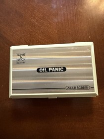 Nintendo Game & Watch OIL PANIC Multi Screen Handheld System OP-51 1982
