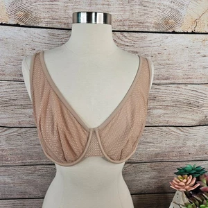 ThirdLove Unlined Modern Mesh Scoop Bra Comfortable Everyday Bra 36E - Picture 1 of 6