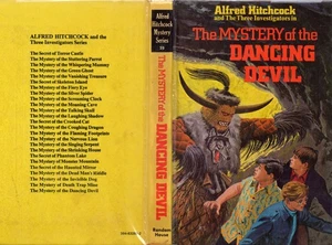 ALFRED HITCHCOCK & THREE INVESTIGATORS #25 MYSTERY OF THE DANCING DEVIL - 1ST HC - Picture 1 of 1