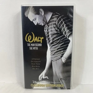 Walt The Man Behind The Myth- Classroom Edition VHS Educational Productions - Picture 1 of 16