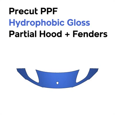 Sujetador transparente precortado PPF película de protección de pintura brillo hágalo usted mismo para Porsche Macan 2014-2018 Foto 1 de 4