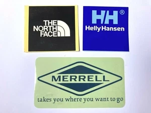 Pegatina Vitage THE NORTH FACE, Helly Hansen, MERRELL de Japón - Imagen 1 de 2