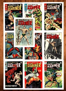 🔥Sub-Mariner 1-10 Lot 1968 Marvel Key Issues FN to VF/NM See Desc Grade U-15 - Bild 1 von 21