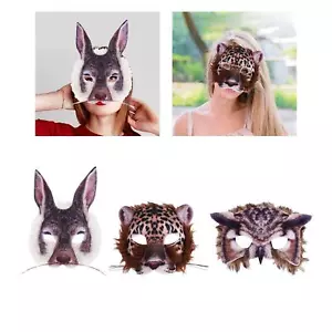 Easter Animal Mask Cosplay Creative Costume Headgear Adults Head Mask for Fancy - Picture 1 of 14
