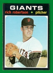 1971 Topps #443 Rich Robertson Giants NM++ - Picture 1 of 2