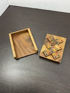 Juego Puzzle Madera Color Match 8 Piezas. Hecho a mano - Imagen 1 de 9