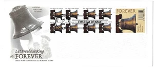 ArtCraft  Oversized FDC  2009  41c  Forever Liberty Bell    Bklt8    Sc  # 4128 - Picture 1 of 1