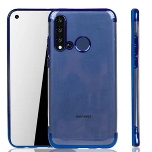 Huawei P20 Lite 2019 Etui Case Komórka Cover Ochrona Pokrowiec ochronny Etui ochronne Etui Niebieskie - Zdjęcie 1 z 4