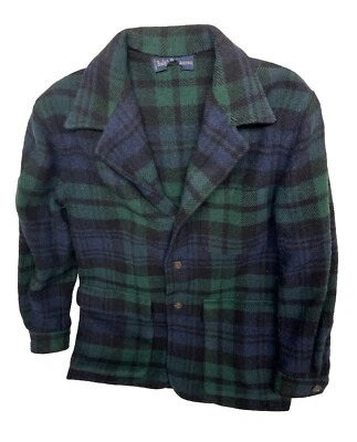 Polo Ralph Lauren Black Watch Wool Blend Blazer Womens Size M/L *See Description - Image 1 of 4