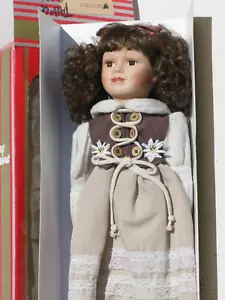 Porzellan Puppe Handmade Doll New in Box - Picture 1 of 6