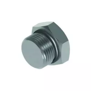 SAE O-Ring Boss Spina testa solida C/W O-Ring - Foto 1 di 2
