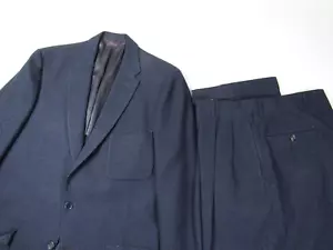 Vtg 1950’s 2 Pc Suit FANCY Fleck Hollywood Drop Loop VLV Wool 41L / 33 x 31.5 - Picture 1 of 23