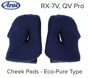 BRAND NEW #ARAI CHEEK PADS #RX-7 #QV PRO #QUANTUM ST - MULTIPLE SIZES - £39.99 - Picture 1 of 1