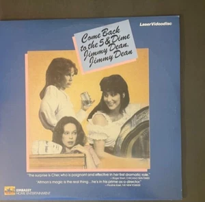 Come Back to the 5 & Dime Jimmy Dean, Jimmy Dean LaserVideodisc 1982 MG Cable Pr - Picture 1 of 20