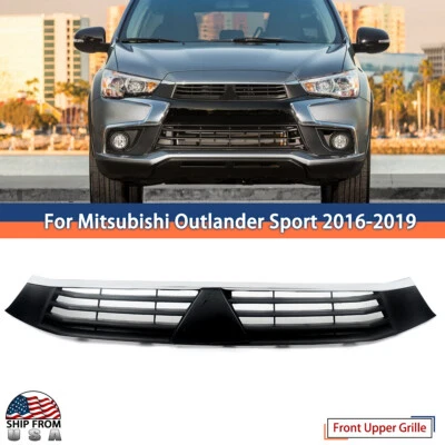 Front Upper Grille Grill 6402A430 For Mitsubishi Outlander Sport RVR 2016-2019 Foto 1 de 4