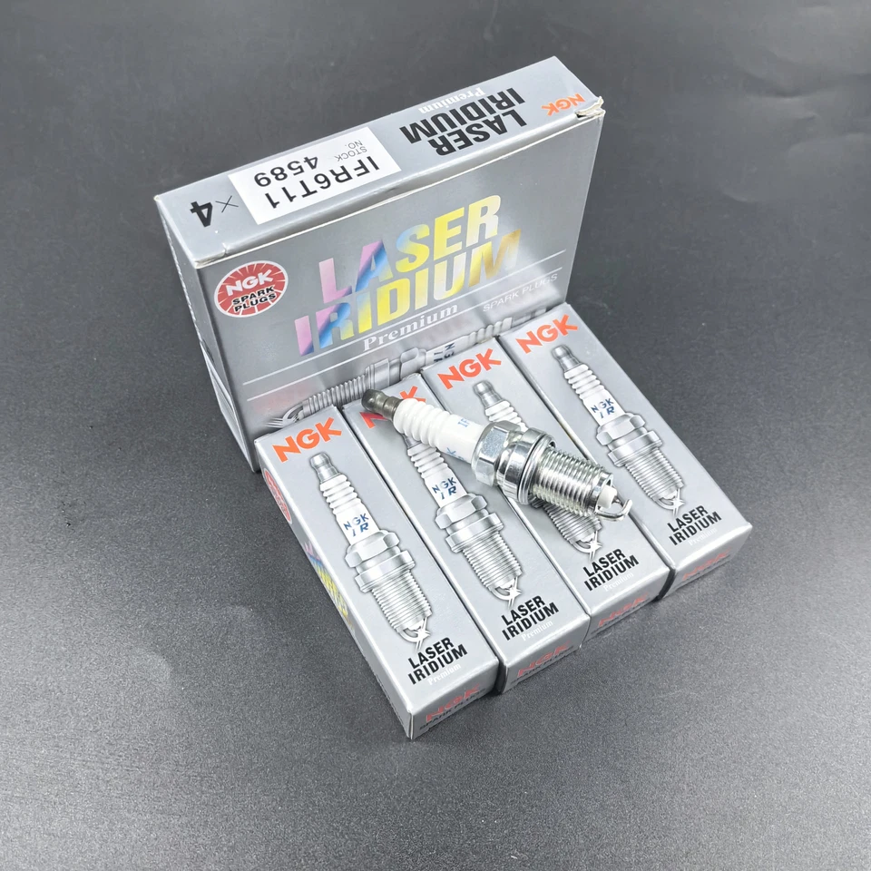 4Pcs Iridium Spark Plugs NGK IFR6T11 4589 For Camry Lexus Corolla RAV4 Tundra - Image 1 of 1