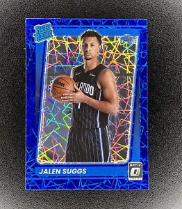2021-22 Panini Donruss Optic JALEN SUGGS Rated Rookie #179 Blue Velocity Prizm A