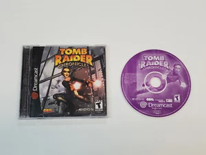 Tomb Raider Chronicles CIB Complete Game Sega Dreamcast Tested * - Picture 1 of 21