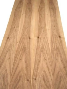 Walnuss Furnier Nussbaum Holzfurnier 295x17-19cm 2 Blätter - Bild 1 von 5