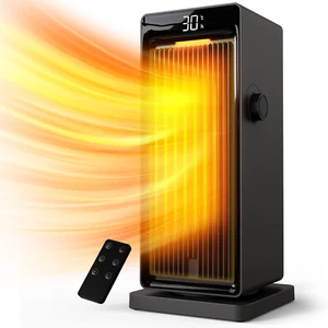 Termoventilatore 2000W, ECO Stufetta Elettrica Basso Consumo, PTC, 24H Timer, Os - Foto 1 di 12