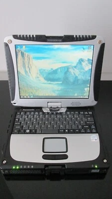 Adaptador Panasonic CF-19 10.1"MK1 4GB*RAM/256GB*SSD/WIN 10+AC (FUNCIONA!) - Imagem 1 de 4