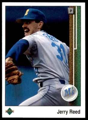 1989 Upper Deck Jerry Reed Seattle Mariners #529 - Image 1 of 2