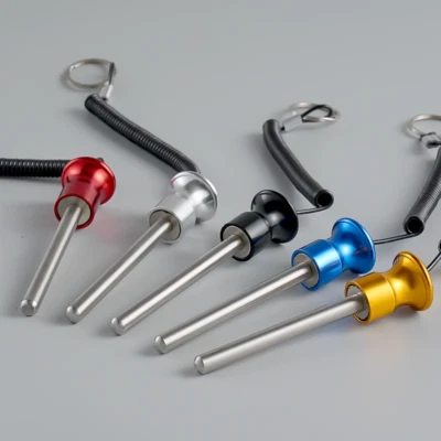 Pin para evitar perda de pino com pilha de peso magnético cor vermelha vários tamanhos - Imagem 1 de 4