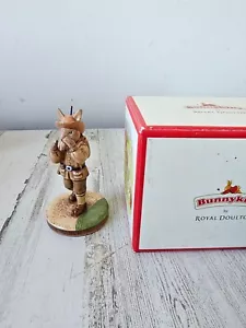 Royal doulton coo-ee bunnykins DB516 RARE bunny limited scout figurine porcelain - Picture 1 of 10