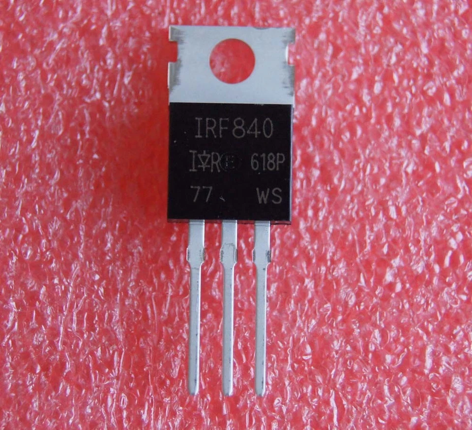 50pcs New IRF840 IRF840N Power MOSFET TRANSISTOR TO-220 - Image 1 of 1