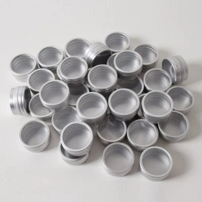 10X Mini Round Aluminum Cases Clear Lid Subpackage Box Diamond Organizer Box - Image 1 of 4