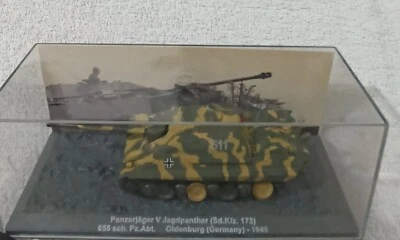 Modellino Carro armato vintage Panzerjager  V. Jagdpanther Sd.kfz. 173 – 655 sch - Immagine 1 di 4