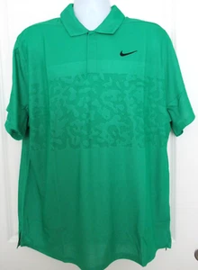 Nike Golf Tiger Woods Collection Dri-Fit ADV Golf Shirt Green Men’s Size XL $110 - Picture 1 of 8