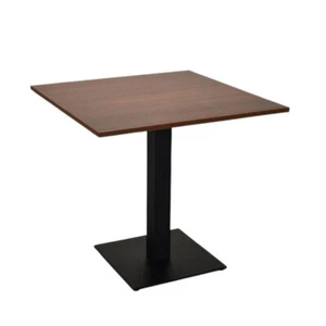 Tavolo Contract in Melaminico 70×70 Piano Noce – Kit base+tavolo - Foto 1 di 1