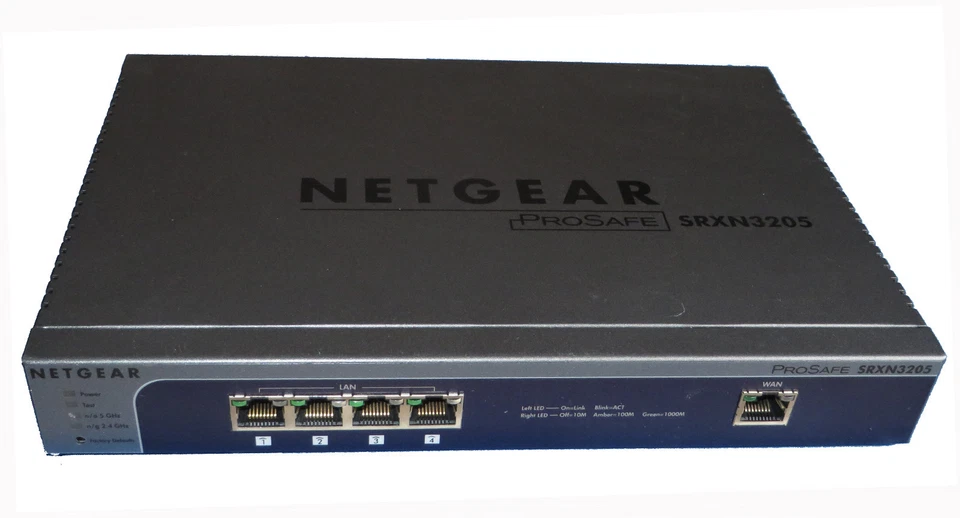 Netgear SRXN3205 Prosafe VPN Firewall Router #70 - Image 1 of 1