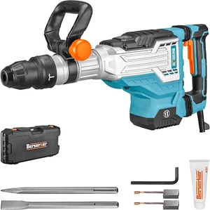 Martillo de demolición 1700 W 25 libras Sds-Max Jack, 1-9/16" 14 amperios eléctrico con cable He - Imagen 1 de 7
