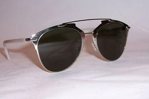 NEW CHRISTIAN DIOR REFLECTED/S TUP-1E GOLD WHITE/GREEN SUNGLASSES AUTHENTIC - Picture 1 of 8