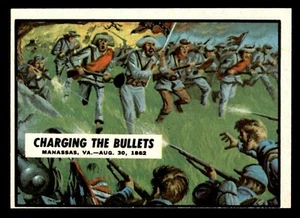 1962 Topps Civil War #30 Charging the Bullets EX/MT *d3 - Picture 1 of 2