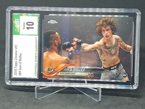 2018 Topps Chrome UFC #84 Sean O’Malley Rookie RC CSG/CGC 10 PRISTINE SUGA SHOW 