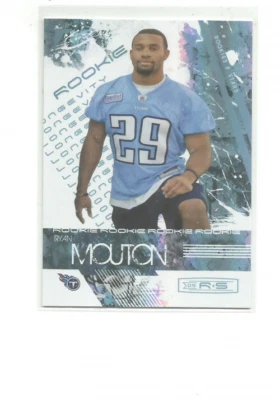 2009 DONRUSS ROOKIES AND STARS LONGEVITY EMERALD #189 RYAN MOUTON 06/25 - Image 1 of 2