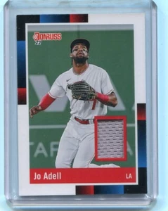 JO ADELL 2022 DONRUSS 1988 RETRO RELIC - Picture 1 of 2