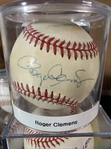 Roger Clemens JSA Autographed American League Signed Baseball - Picture 1 of 2