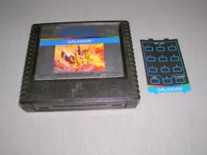 Galaxian w/ Controller Overlay - Atari 5200 - Vintage Game Cartridge - Picture 1 of 2