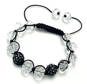 Bijoux Terner Faceted Glass Crystal Rhinestone Bead Bracelet NWT - Picture 1 of 5