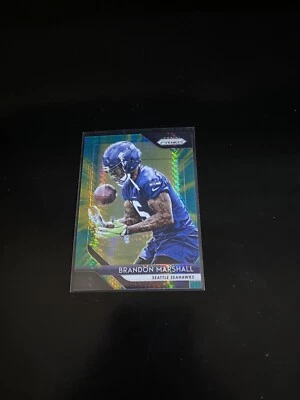 Brandon Marshall 2018 Panini Prizm Hyper Prizm /275 football card Seahawks 23 - Image 1 of 2